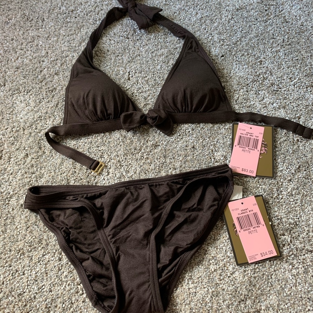 Juicy Couture brown swimsuit